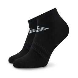 

Набір 3 пар низьких чоловічих шкарпеток Emporio Armani 300048 3R234 73320 Nero, Чорний