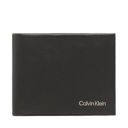Calvin Klein Velká pánská peněženka Calvin Klein Ck Concise Bifold 6Cc W/Bill K50K510597 BAX