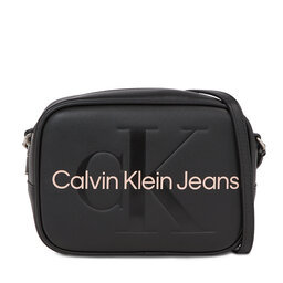 Calvin Klein Jeans Handväska Calvin Klein Jeans Sculpted Camera Bag18 Mono K60K610275 Black With Rose 01F
