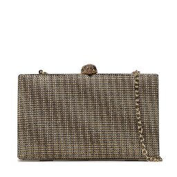 Kurt Geiger Kabelka Kurt Geiger Crystal Kensington Clutch 9102940609 Beige