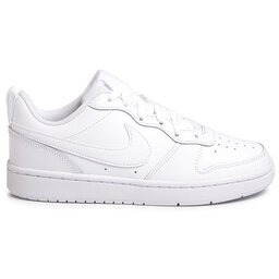 

Взуття Nike Court Borough Low 2 (GS) BQ5448 100 White/White/White, Білий