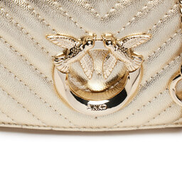

Сумка Pinko Love Click Micro PE 24 PCPL 100069 A1JE Oro/Block ZZLB, Золотий