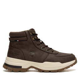 U.S. Polo Assn. Μποτίνια U.S. Polo Assn. OSCAR001M/DYT1 Καφέ