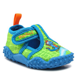 Playshoes Topánky Playshoes 174738 Blau/Grün 791