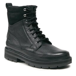 Clarks Schnürstiefeletten Clarks PragueStyle K. 261749006 Black Leather