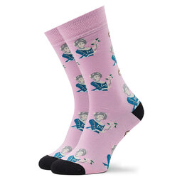 Curator Socks Skarpety wysokie unisex Curator Socks Marie Antoinette Różowy