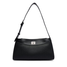 Calvin Klein Handtasche Calvin Klein Mix Media Shoulder Bag LV04F3886G Schwarz