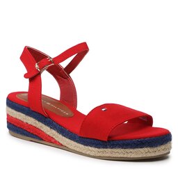 Tommy Hilfiger Espadrillas Tommy Hilfiger Rope Wedge T3A7-32778-0048300 S Red 300