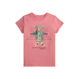 Polo Ralph Lauren Polo Ralph Lauren Marškinėliai 312971860001 Rožinė Regular Fit