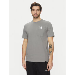 adidas adidas Camiseta Lounge Slides Graphic Pocket JC5284 Gris Regular Fit