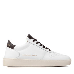 

Снікерcи Alexander Smith Cambridge ASAVK1U86WDB White Dk Brown, Білий