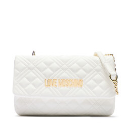LOVE MOSCHINO Torebka LOVE MOSCHINO Borsa Quilted JC4097PP0HLA0120 Offwhite