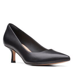 Clarks Félcipő Clarks Violet55 Rae 26167443 Black Leather