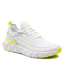 EA7 Emporio Armani Сникърси EA7 Emporio Armani X8X106 XK262 N376 White/Yellow Fluo