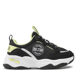 

Снікерcи Big Star Shoes JJ374271 Black/Yellow, Чорний