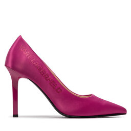 

Туфлі на шпильці KARL LAGERFELD KL30916 Fuschia Satin, Рожевий