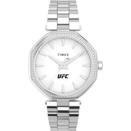 Timex Zegarek Timex TW2V83200 Srebrny