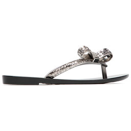 

В'єтнамки Melissa Mini Melissa Harmonic Chrome I 33255 Black/Silver Metalizado 53891, Срібний