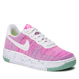 Nike Pantofi Nike Af1 Crater Flyyknit DC7273 500 Fuchsia Glow/White/Pink Blast