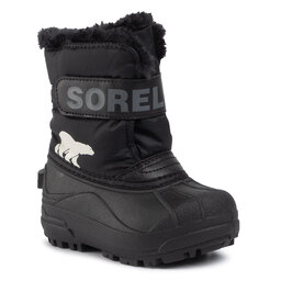 Sorel Sněhule Sorel Childrens Snow Commander NC1960 Black/Charcoal 010
