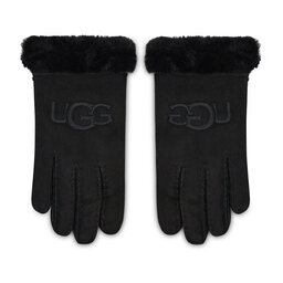 Ugg Γάντια Γυναικεία Ugg W Sheepskin Embroider Glove 20931 Black