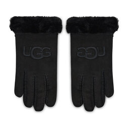Ugg Mănuși de Damă Ugg W Sheepskin Embroider Glove 20931 Black