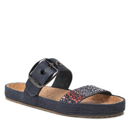 Big Star Shoes Șlapi Big Star ShoesBig Star Shoes JJ274727 Navy Snake