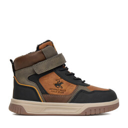 Beverly Hills Polo Club Schnürschuhe Beverly Hills Polo Club EO-BHPC-333-100 Braun