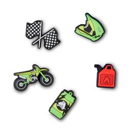 

Прикраса для взуття Crocs Dirt Bike 5 Pack 10011158 mix, Кольоровий