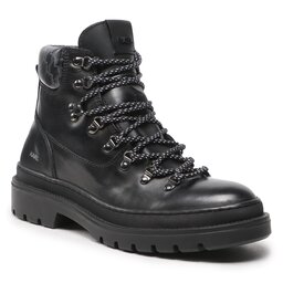 KARL LAGERFELD Schnürstiefeletten KARL LAGERFELD KL11235 Black Lthr