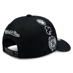 

Бейсболка Mitchell & Ness Boston Celtics 6HSSFH21HW009 Black, Чорний