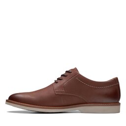 

Туфлі Clarks Atticus LTLace 26172070 Dark Tan Lea, Коричневий