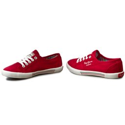 

Кросівки Pepe Jeans Aberlady Basic 17 PLS30500 Redwood 245, Червоний