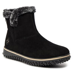 Rieker Polokozačky Rieker Z4266-00 Schwarz / Anthrazit 00