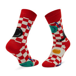 

Високі шкарпетки unisex Happy Socks EBI01-4300 Червоний