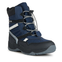 Geox Botas de nieve Geox J Sentiero Boy B Abx J26FSA 0FU50 C0832 S Navy/Lt Grey
