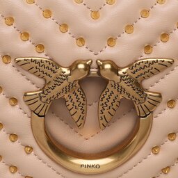 

Сумка Pinko Love Click Mini. PE 23 PLTT 100067 A0GQ Light Beig D28Q, Бежевий