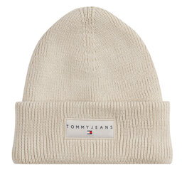 Tommy Jeans Čepice Tommy Jeans Tjw Linear Beanie AW0AW17913 Écru