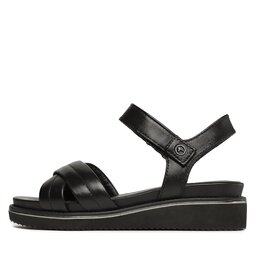 

Босоніжки Tamaris 1-28225-20 Black Leather 003, Чорний
