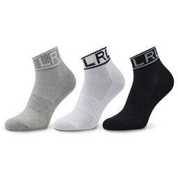 Lauren Ralph Lauren Комплект 3 чифта дълги чорапи дамски Lauren Ralph Lauren 454897506001 Bast
