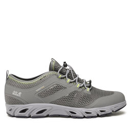 

Трекінгові черевики Jack Wolfskin Breezer Vent Low M 4050131 Grey/Lime, Сірий