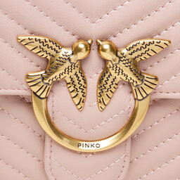 

Сумка Pinko Love Wallet V Quilt 2 C PE 22 PLT 1P22JS Y7SQ Cipria O81, Рожевий