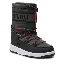 Moon Boot Cizme de zăpadă Moon Boot Jr Boy Sport 34052700004 Black/Castelrock