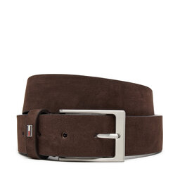 Tommy Hilfiger Herrengürtel Tommy Hilfiger Layton 3.5 Nubuck AM0AM13754 Braun
