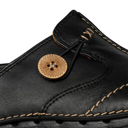 

Туфлі Clarks Un Loop 203128374 Black Leather, Чорний