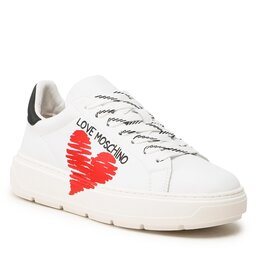 LOVE MOSCHINO Sneakers LOVE MOSCHINO JA15394G1GIA110A Bianco/Nero