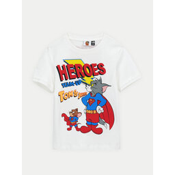 Original Marines Original Marines T-shirt DFPV2031CM Bijela Regular Fit