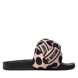 

Шльопанці LOVE MOSCHINO JA28272G0GIW010B Beige/Nero, Коричневий