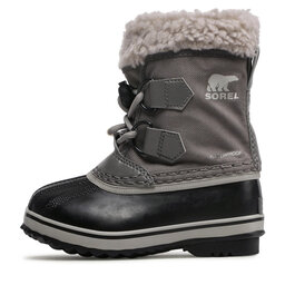 

Снігоходи Sorel Childrens Yoot Pac Nylon Wp NC1962 Quarry/Dove, Сірий