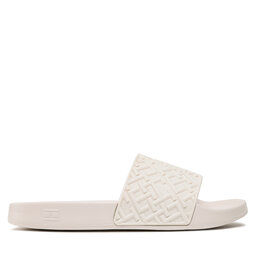 

Шльопанці Tommy Hilfiger Th Monogram Pool Slide FW0FW06987 Feather White AF4, Білий